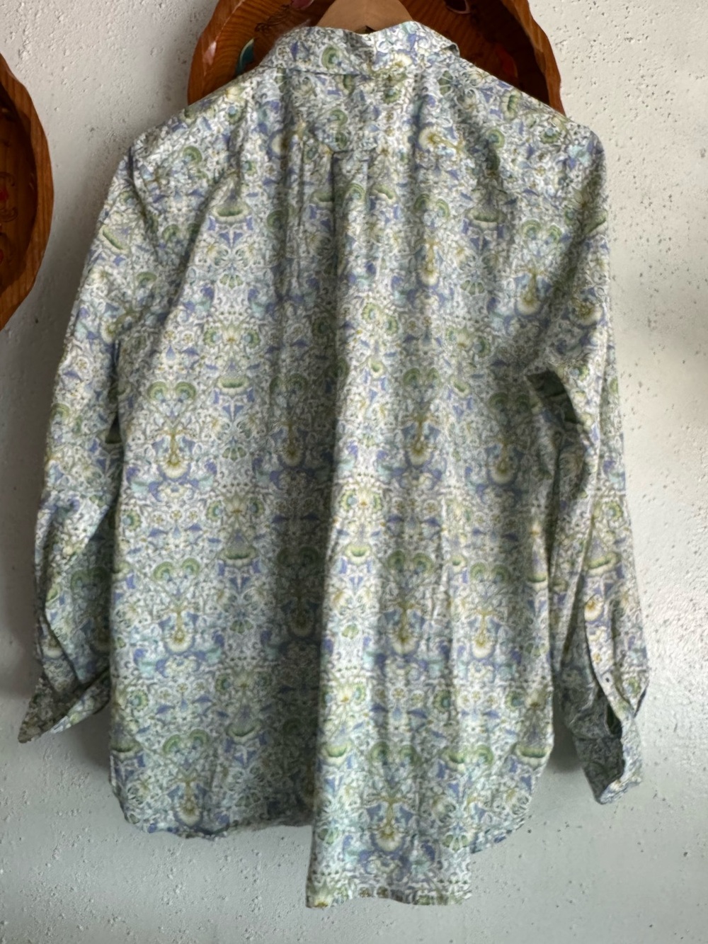 J. Crew classic-fit popover top in Liberty® Lodden fabric Size 14 - Picture 3 of 14